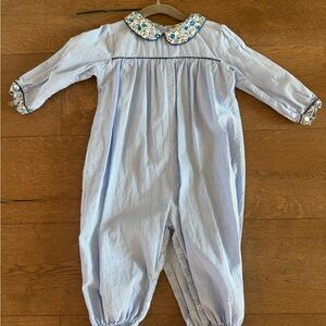 Blue Striped Kids One Piece
